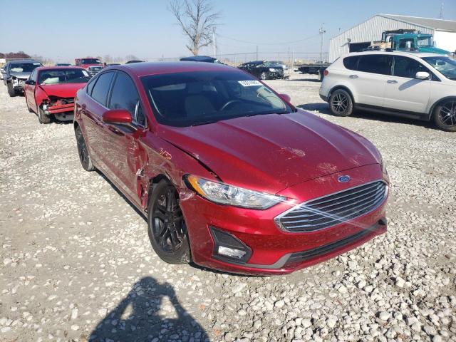FORD FUSION SE 2019 with VIN 3FA6P0HDXKR196065 - Photo from auction