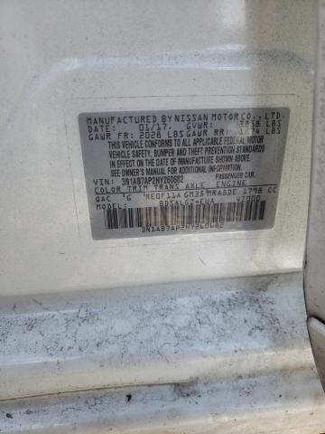 Photo 10 from auction – 2017 NISSAN SENTRA S with VIN 3N1AB7AP2HY260682