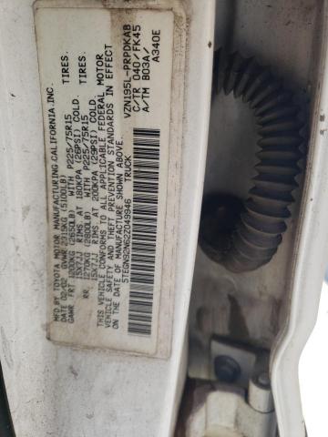 Photo 10 from auction – 2002 TOYOTA TACOMA DOU with VIN 5TEGN92N62Z049946