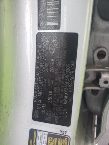 Photo 10 from auction – 2015 KIA FORTE LX with VIN KNAFX4A65F5400306
