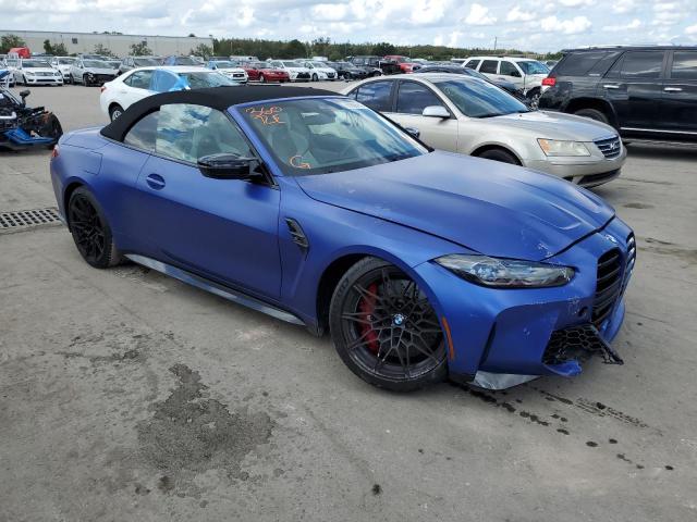 BMW M4 COMPETI 2022 with VIN WBS33BA09NCK03613 - Photo from auction