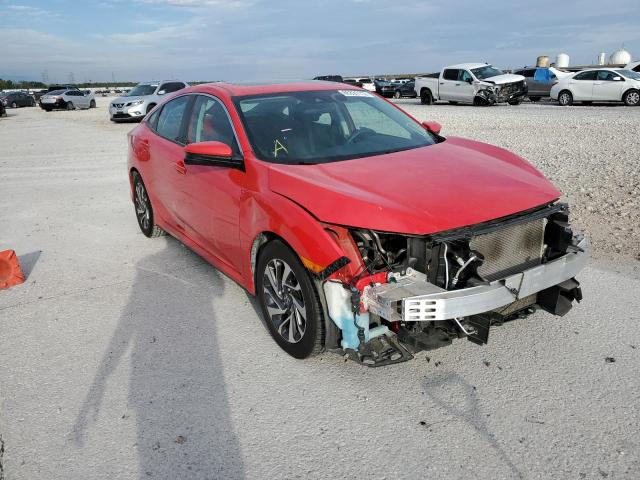 HONDA CIVIC EX 2018 with VIN 2HGFC2F8XJH553988 - Photo from auction