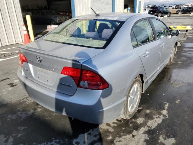 Photo 4 from auction – 2007 HONDA CIVIC HYBR with VIN JHMFA36297S013408