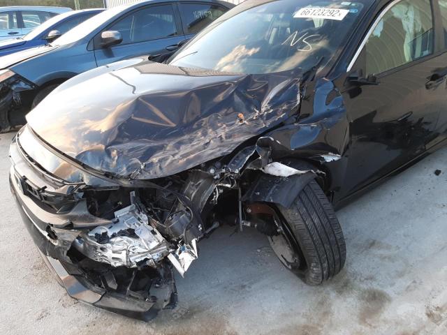 Photo 9 from auction – 2020 HONDA CIVIC LX with VIN 19XFC2F66LE018152