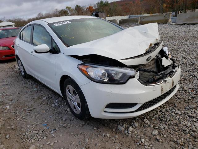 KIA FORTE LX 2016 with VIN KNAFK4A67G5617565 - Photo from auction