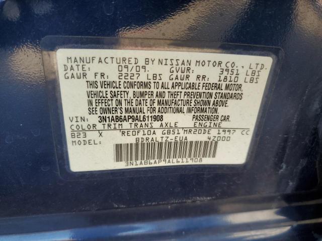 Photo 10 from auction – 2010 NISSAN SENTRA 2.0 with VIN 3N1AB6AP9AL611908
