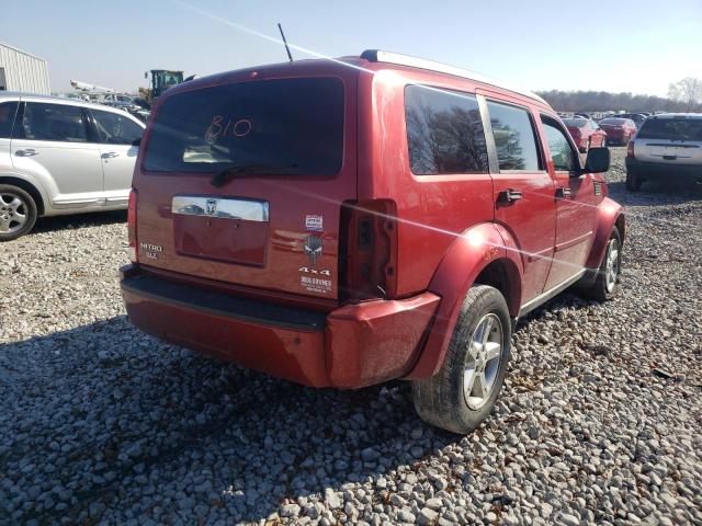 Photo 4 from auction – 2008 DODGE NITRO SLT with VIN 1D8GU58K18W187863
