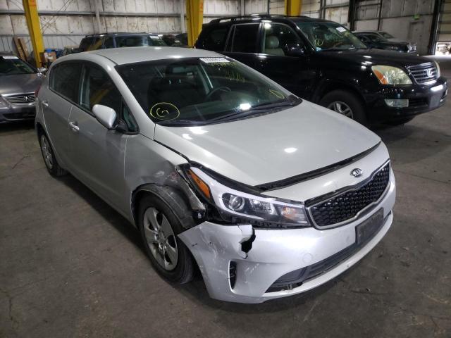KIA FORTE LX 2018 with VIN KNAFK5A82J5773446 - Photo from auction