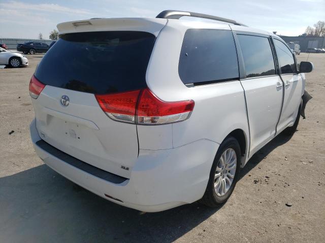 Photo 4 from auction – 2014 TOYOTA SIENNA XLE with VIN 5TDYK3DC9ES433369