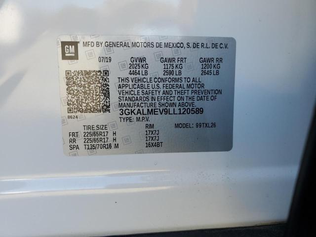 Photo 10 from auction – 2020 GMC TERRAIN SL with VIN 3GKALMEV9LL120589