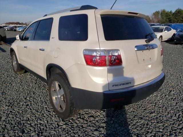 Photo 3 from auction – 2010 GMC ACADIA SLT with VIN 1GKLVMED0AJ138218