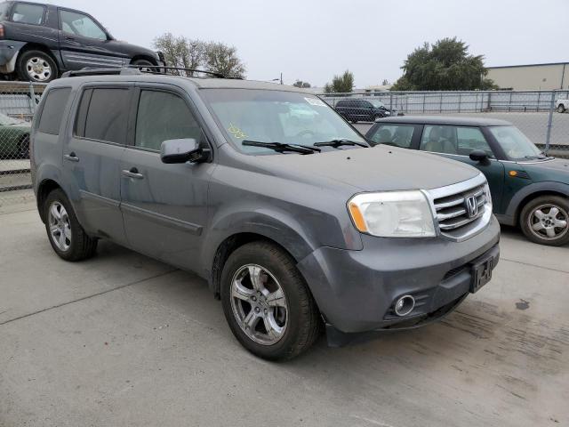 HONDA PILOT EXL 2012 with VIN 5FNYF4H55CB022011 - Photo from auction