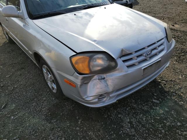 Photo 9 from auction – 2004 HYUNDAI ACCENT GL with VIN KMHCG45C74U505370