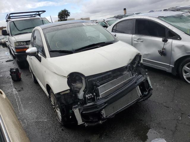 FIAT 500 LOUNGE 2018 with VIN 3C3CFFCH3JT524087 - Photo from auction