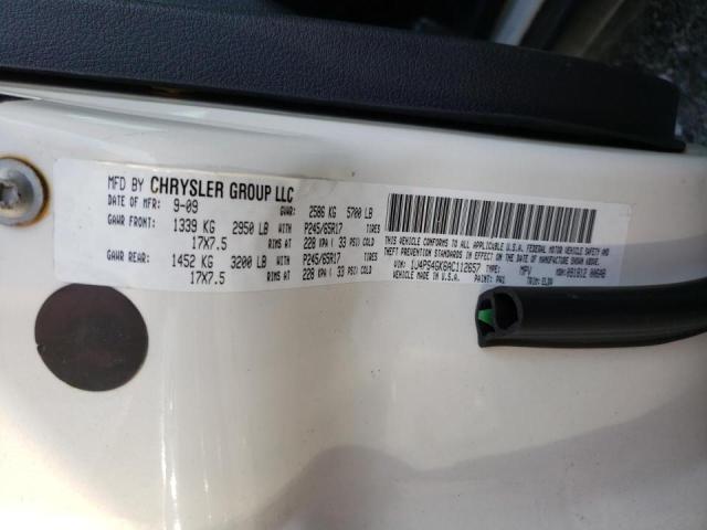 Photo 10 from auction – 2010 JEEP GRAND CHER with VIN 1J4PS4GK6AC112657