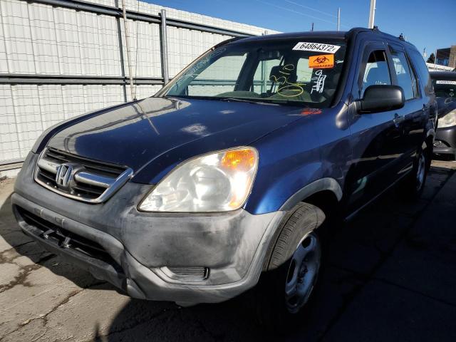 Photo 2 from auction – 2002 HONDA CR-V LX with VIN JHLRD68452C003695