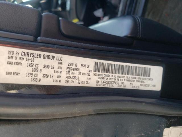 Photo 10 from auction – 2011 JEEP GRAND CHER with VIN 1J4RR5GG3BC574276