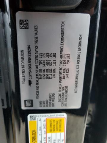 Photo 10 from auction – 2022 CADILLAC ESCALADE P with VIN 1GYS4BKL5NR339284