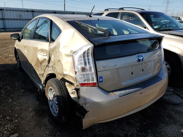 Photo 3 from auction – 2010 TOYOTA PRIUS with VIN JTDKN3DU6A0043641