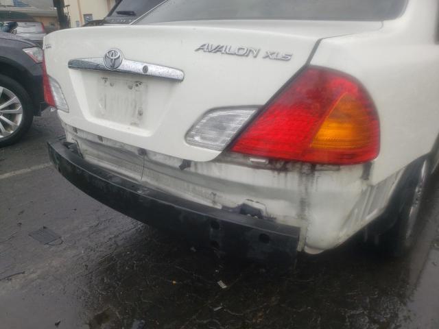 Photo 9 from auction – 2000 TOYOTA AVALON XL with VIN 4T1BF28B8YU065736