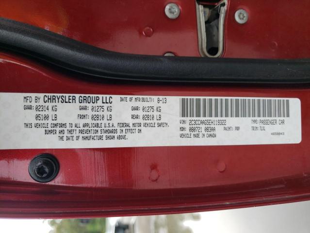 Photo 10 from auction – 2014 CHRYSLER 300 with VIN 2C3CCAAG5EH119322