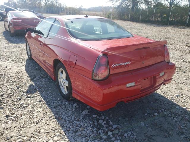 Photo 3 from auction – 2004 CHEVROLET MONTE CARL with VIN 2G1WZ151849162549