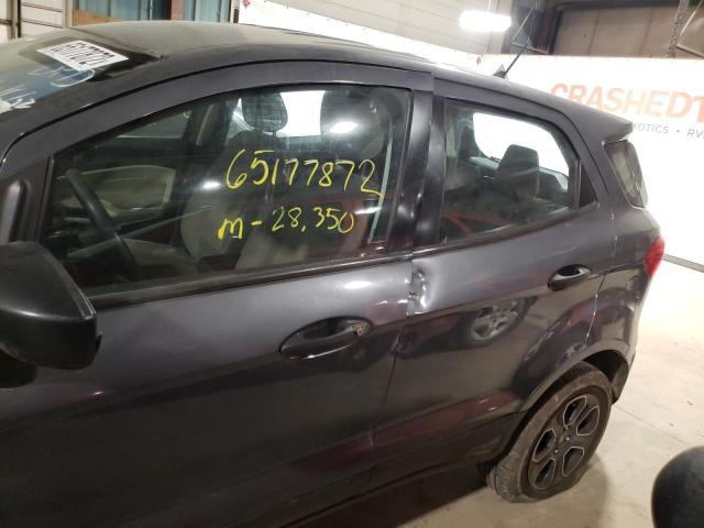 Photo 9 from auction – 2021 FORD ECOSPORT S with VIN MAJ3S2FE0MC396592