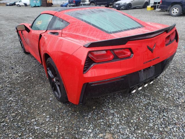 Photo 3 from auction – 2014 CHEVROLET CORVETTE S with VIN 1G1YM2D72E5100761