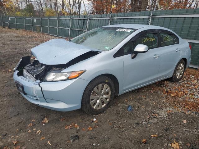Photo 2 from auction – 2012 HONDA CIVIC LX with VIN 2HGFB2F57CH500984