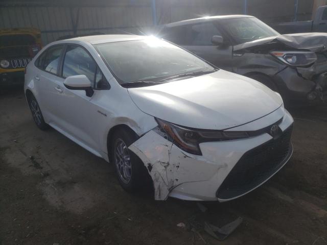 TOYOTA COROLLA LE 2021 with VIN JTDEAMDE0MJ031233 - Photo from auction