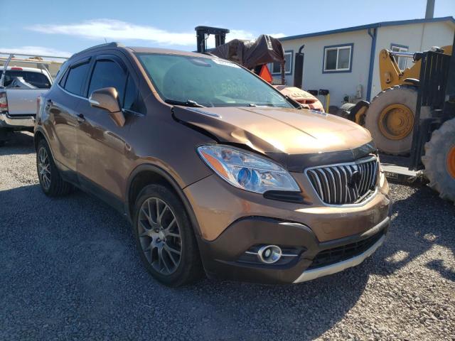 BUICK ENCORE SPO 2016 with VIN KL4CJ1SM7GB580114 - Photo from auction