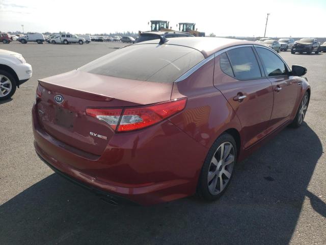 Photo 4 from auction – 2011 KIA OPTIMA SX with VIN KNAGR4A65B5121043