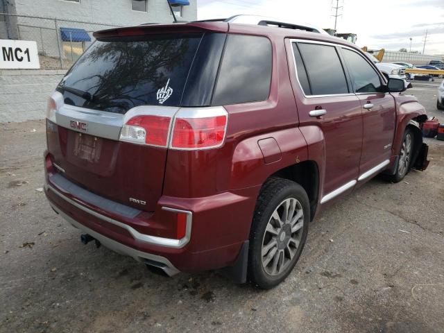 Photo 4 from auction – 2016 GMC TERRAIN DE with VIN 2GKFLVE35G6303279