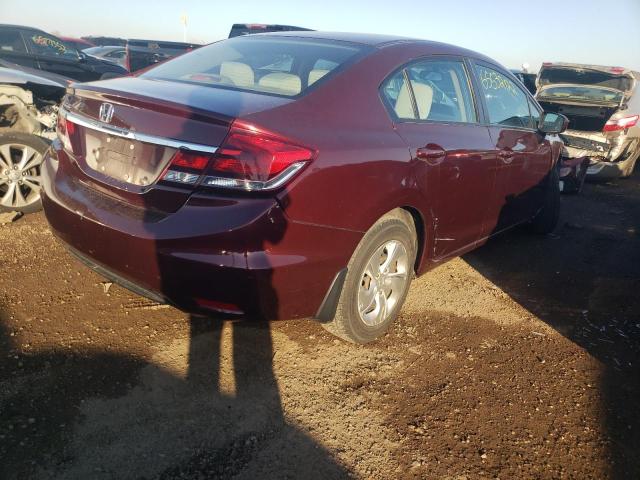 Photo 4 from auction – 2015 HONDA CIVIC LX with VIN 19XFB2F52FE011391