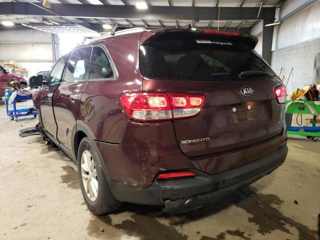 Photo 3 from auction – 2018 KIA SORENTO LX with VIN 5XYPGDA32JG402835