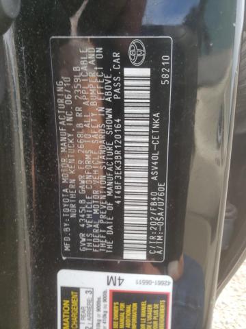 Photo 10 from auction – 2011 TOYOTA CAMRY BASE with VIN 4T4BF3EK3BR120164
