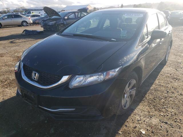 Photo 2 from auction – 2015 HONDA CIVIC LX with VIN 19XFB2F51FE251628