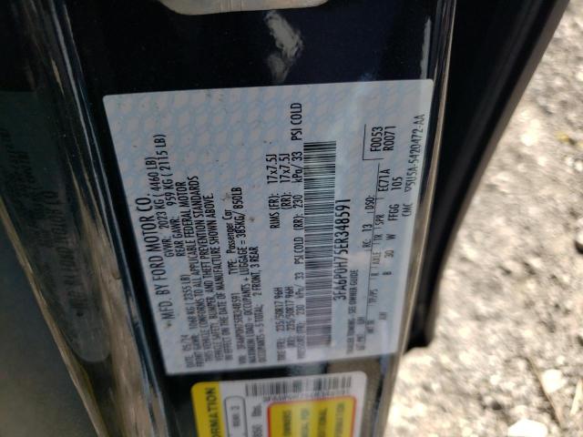 Photo 10 from auction – 2014 FORD FUSION SE with VIN 3FA6P0H75ER348591