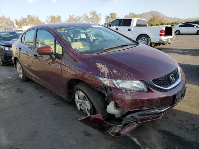 HONDA CIVIC LX 2015 with VIN 2HGFB2F53FH567151 - Photo from auction