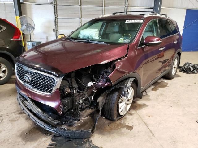 Photo 2 from auction – 2018 KIA SORENTO LX with VIN 5XYPGDA32JG402835
