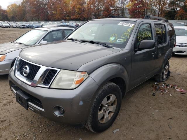 Photo 2 from auction – 2008 NISSAN PATHFINDER with VIN 5N1AR18B58C635629