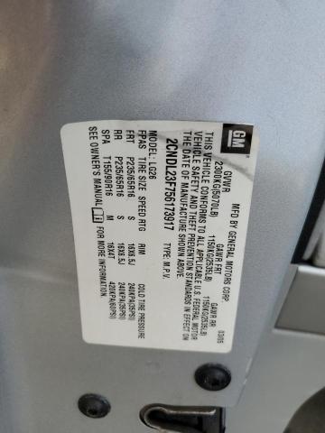 Photo 10 from auction – 2005 CHEVROLET EQUINOX LS with VIN 2CNDL23F756173917