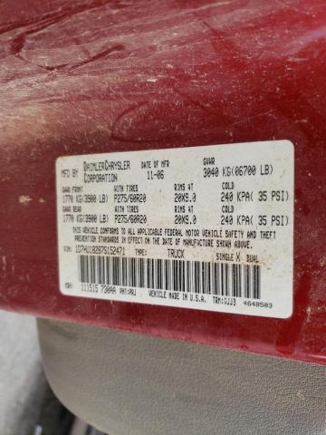 Photo 10 from auction – 2007 DODGE RAM 1500 S with VIN 1D7HU18287S152471