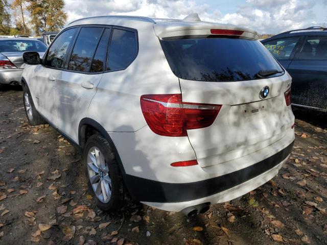 Photo 3 from auction – 2013 BMW X3 XDRIVE2 with VIN 5UXWX9C58D0A19159