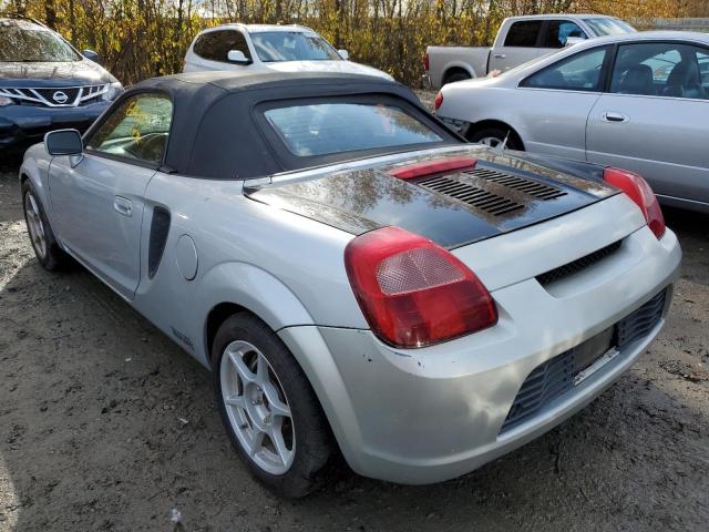 Photo 3 from auction – 2000 TOYOTA MR2 SPYDER with VIN JTDFR3207Y0019154
