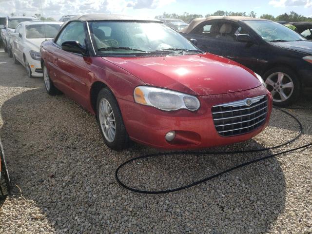 CHRYSLER SEBRING LX 2004 with VIN 1C3EL55R04N265063 - Photo from auction