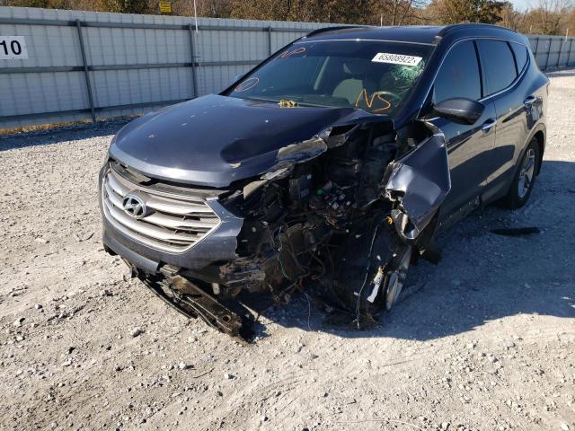 Photo 2 from auction – 2017 HYUNDAI SANTA FE S with VIN 5NMZU3LB3HH010687