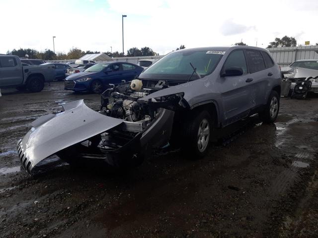 Photo 2 from auction – 2017 JEEP CHEROKEE S with VIN 1C4PJLAB6HW574575