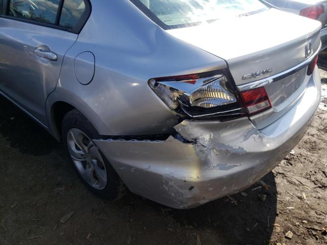 Photo 9 from auction – 2013 HONDA CIVIC LX with VIN 2HGFB2F5XDH557097