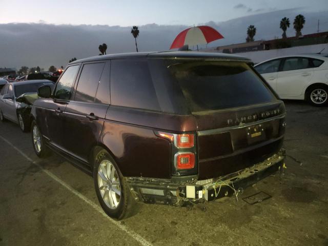Photo 3 from auction – 2018 LAND ROVER RANGE ROVE with VIN SALGR2RV0JA504700